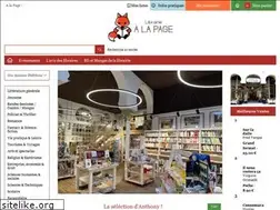 Sites similar to librairiealapage.fr
