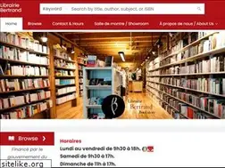 Sites similar to librairiebertrand.com