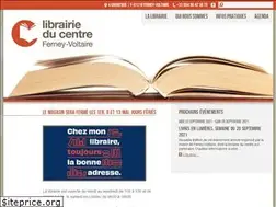 Sites similar to librairiecentreferney.fr