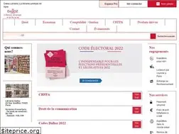 Sites similar to librairiedalloz.fr