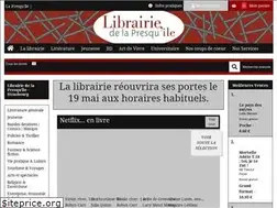 Sites similar to librairiedelapresquile.fr
