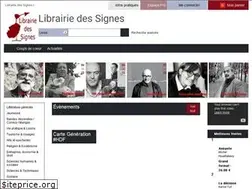 Sites similar to librairiedessignes.com
