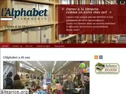 Sites similar to librairielalphabet.com