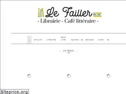 Sites similar to librairielefaillerblog.fr