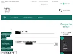 Sites similar to librairiemassena.com