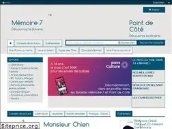 Sites similar to librairiememoire7.fr