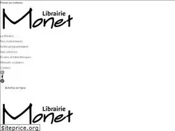 Sites similar to librairiemonet.com