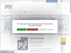 Sites similar to librairiepax.be