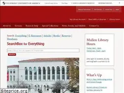 Sites similar to libraries.cua.edu