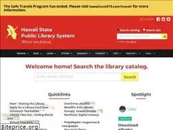 Sites similar to librarieshawaii.org