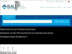 Sites similar to library.bahcesehir.edu.tr