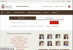 Sites similar to library.brown.edu