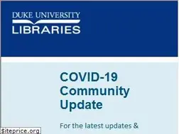 Sites similar to library.duke.edu