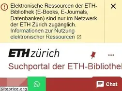 Sites similar to library.ethz.ch