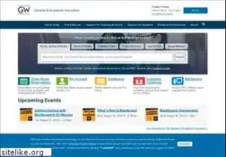Sites similar to library.gwu.edu