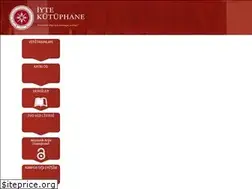 Sites similar to library.iyte.edu.tr