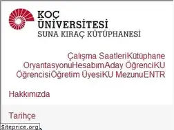 Sites similar to library.ku.edu.tr