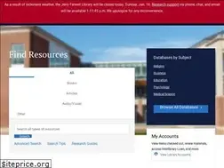 Sites similar to library.liberty.edu