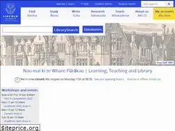 Sites similar to library.lincoln.ac.nz