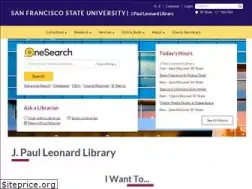 Sites similar to library.sfsu.edu