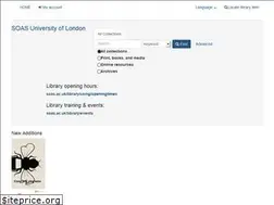 Sites similar to library.soas.ac.uk