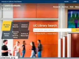 Sites similar to library.ucsb.edu