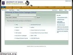 Sites similar to library.ug.edu.gh