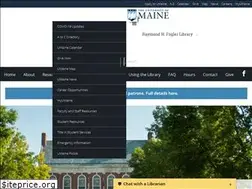 Sites similar to library.umaine.edu