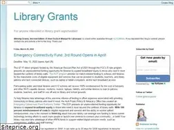 Sites similar to librarygrants.blogspot.com
