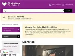 Sites similar to libraryofbirmingham.com