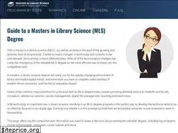 Sites similar to librarysciencelist.com