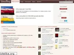 Sites similar to librarything.it