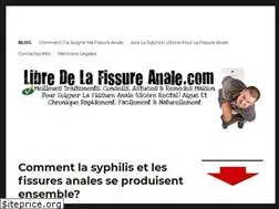Sites similar to libredelafissureanale.com