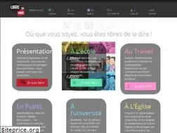 Sites similar to libredeledire.fr