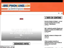 Sites similar to libreopinionguinee.com