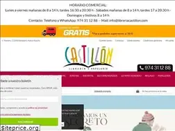 Sites similar to libreriacastillon.com