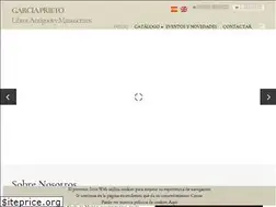 Sites similar to libreriagarciaprieto.com