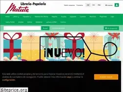 Sites similar to libreriamatute.es