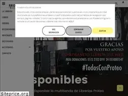 Sites similar to libreriaproteo.com