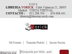 Sites similar to libreriayorick.com