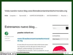 Sites similar to libresdecontaminanteshormonales.wordpress.com