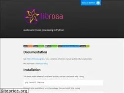 Sites similar to librosa.org