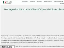 Sites similar to librosdelasep.com