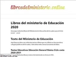 Sites similar to librosdelministerio.online