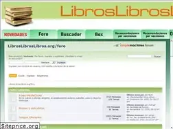 Sites similar to libroslibroslibros.org