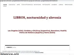 Sites similar to librosnocturnidadyalevosia.com