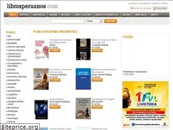 Sites similar to librosperuanos.com