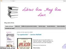 Sites similar to librosquehayqueleer-laky.blogspot.com
