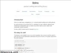 Sites similar to libtins.github.io