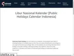 Sites similar to liburnasionalkalender.com